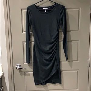 Black long sleeve dress